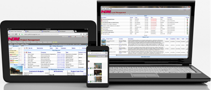 Spitfire Project Management System is available on iPad and 
    Android mobile devices, tablets